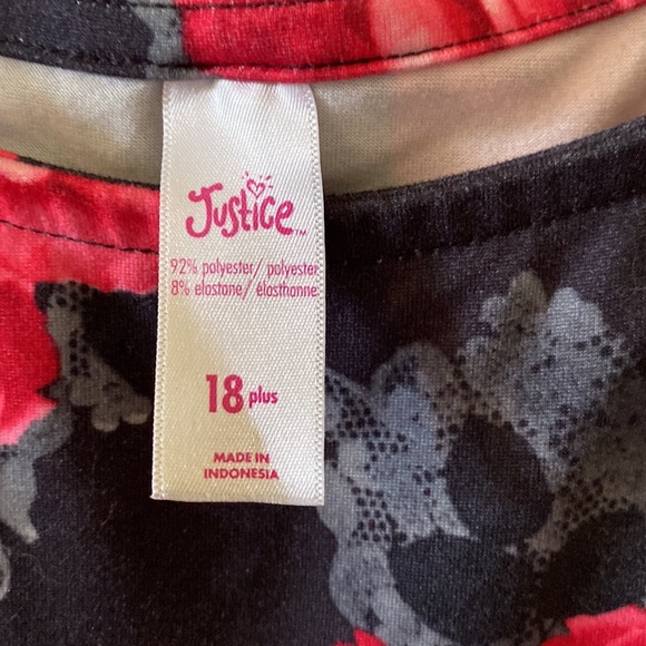 Justice girls floral dress - Picture 4 of 4